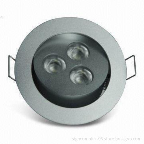 LED Downlight with 5W Power Consumption and 45/60/90 Degrees Beam Angle